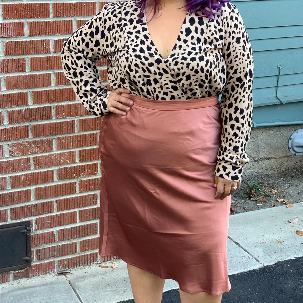 Brown skirt